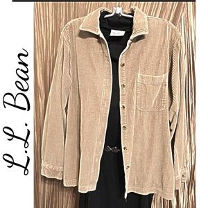 L.L. Bean Tan Jacket Size L